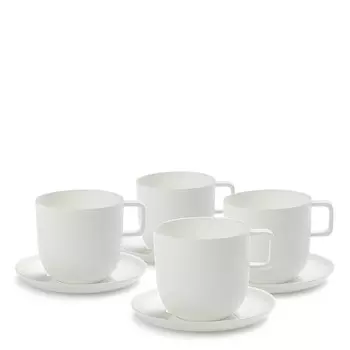Piet Boon Base Чашки для кофе с блюдцами, 4 шт.