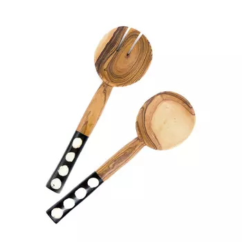 Polka Dot Ложки для салата 2 шт.