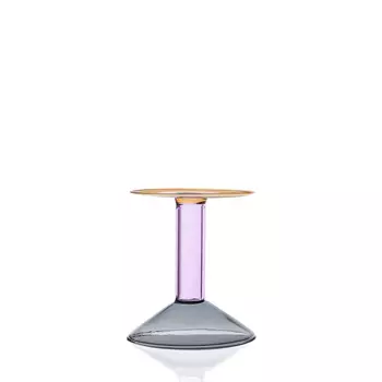 Rainbow Grey/Pink/Amber Подсвечник M