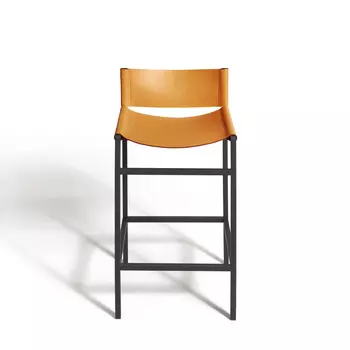 Rea Black/Cowhide Барный стул