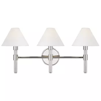 Robert Triple Vanity Nickel Бра