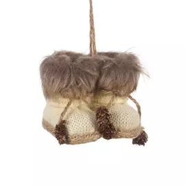 Santa's Boots Набор из 6 новогодних украшений