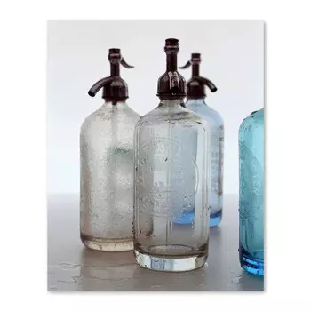 Seltzer Bottles Постер 96,5 x 122 см