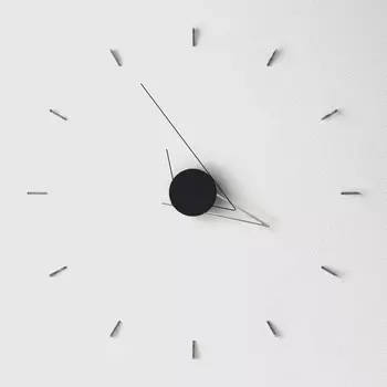 Silo Silver Настенные часы