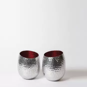 Silver Red Подсвечники 2 шт.