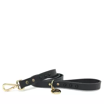 Smooth Spike Black Поводок для собак