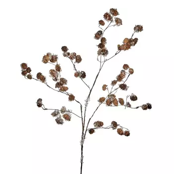 Snow Pinecone Набор из 5 декоративных украшений