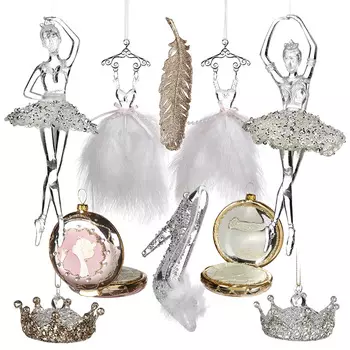 Swan Lake Набор ёлочных игрушек 10 шт.