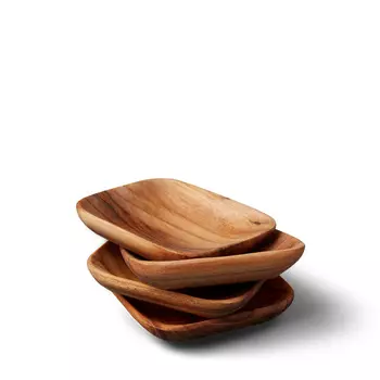 Teak Square Чаши 4 шт.