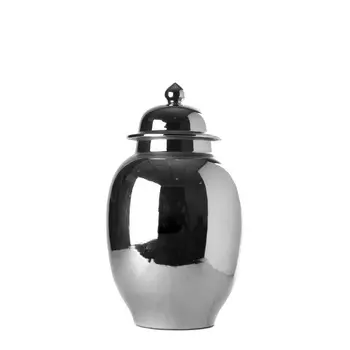 Temple Silver Ваза с крышкой S