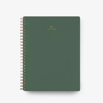 The Workbook Blank Fern Green Блокнот