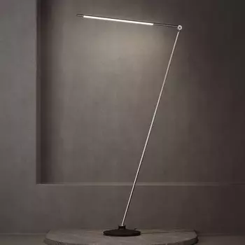 THIN Nickel Напольная лампа