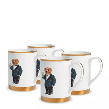 Thompson Polo Bear Набор чашек 4 шт.