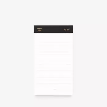 To Do Pad Charcoal Gray Бумага для записей