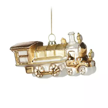Train Набор из 6 новогодних украшений