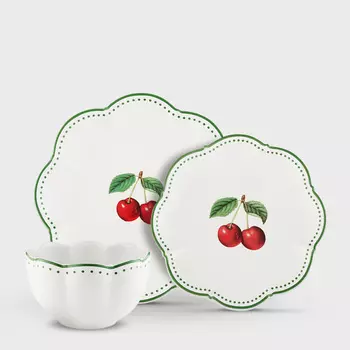 Tutti Frutti Cherry Сервиз на 2 персоны