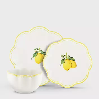 Tutti Frutti Lemon Сервиз на 2 персоны