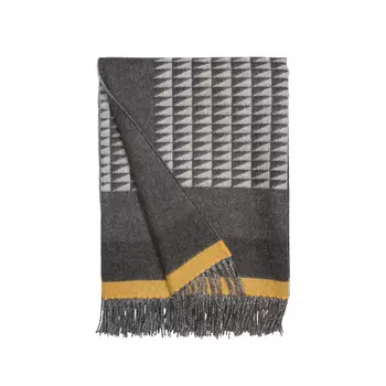 Valley Vertor Grey Ochre Плед