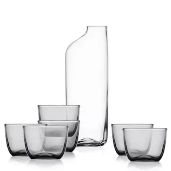 Vesi Smoke Графин и 6 стаканов