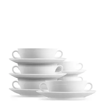 Wagenfeld Набор чашек для супа с блюдцами на 6 персон