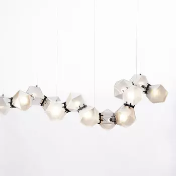 Welles Glass Long 18 Люстра