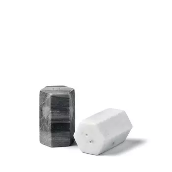 White &amp; Gray Солонка и перечница