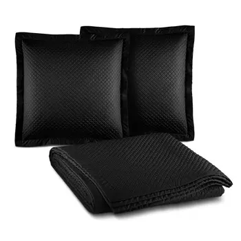 Wyatt Onyx Покрывало и 2 подушки