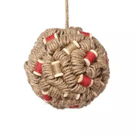 Yarn Ball Набор из 6 новогодних украшений
