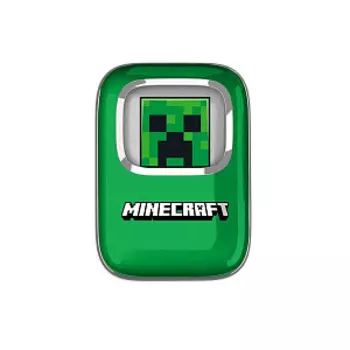 Беспроводные наушники OTL Technologies: Minecraft Creeper Slide TWS Earphones with LED Light Up Charging Case (Green) (MC1316) (629331)