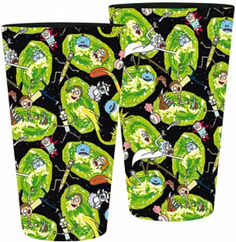 Бокал Rick &amp; Morty – Portals (400 мл.) (ABYVER131)