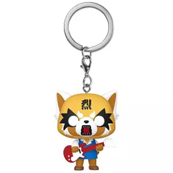 Брелок Funko Pocket POP: Aggretsuko – Aggretsuko With Guitar (80390)