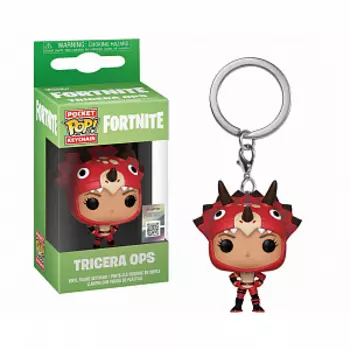 Брелок Funko Pocket POP! Keychain: Fortnite S2: Tricera Ops Keychain 4 35716-PDQ
