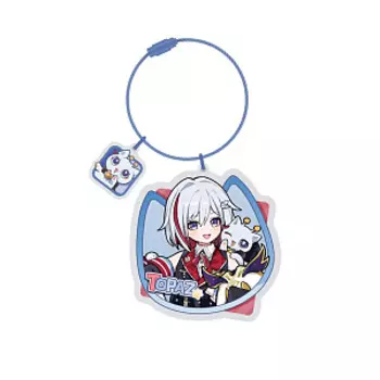Брелок miHoYo Honkai: Топаз / Topaz Star Rail Chibi Cat Series – Acrylic Strap Topaz (42249)