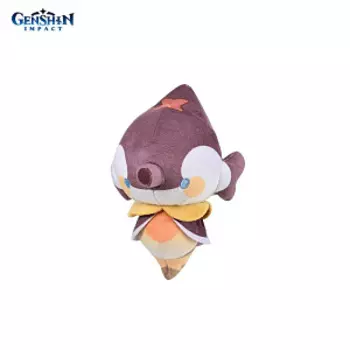 Брелок плюшевый Genshin Impact: Bubble Seahorse – Brown (6976525004875)