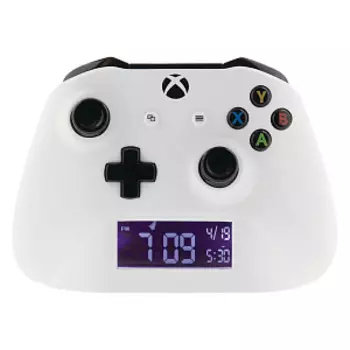 Часы-будильник Paladone: XBOX Controller Alarm Clock [White] (PP7898XB) (2432)