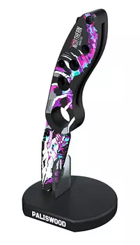 Деревянная подставка под складной нож