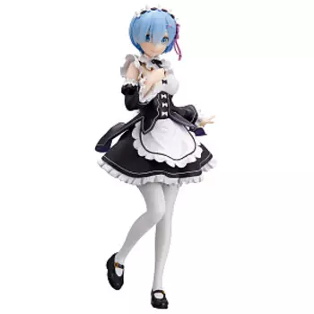 Фигурка-аниме Banpresto Re:Zero Starting Life in Another World: Glitter&Glamours - Rem [Maid Ver.] (87851) (24 см)