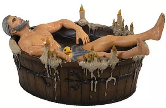 Фигурка Dark Horse The Witcher 3: Wild Hunt – Geralt in the Bath (18 см) (761568003505)