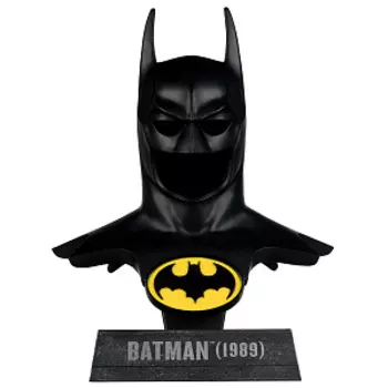 Фигурка DC Маска Бэтмена / Batman Cowl Replica (Batman 1989) Batman Cowl 1:3 (18 см) (179064)