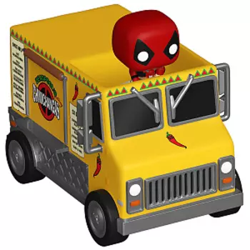 Фигурка Funko Bitty POP Rides: Marvel – Deadpool's Chimichanga Truck (83625)