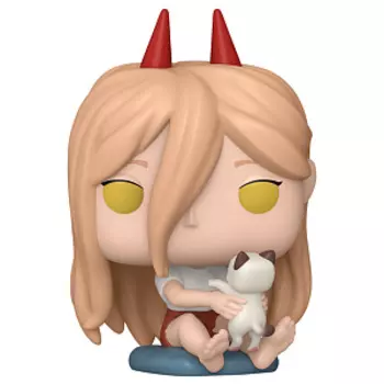 Фигурка Funko POP Animation: Chainsaw Man – Power Meowy With FL Chase Exclusive (1766) (9,5 см)