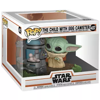 Фигурка Funko POP Deluxe Star Wars – The Mandalorian: Child w/ Canister (50962)