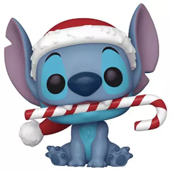 Фигурка Funko POP Disney: Lilo & Stitch Holiday – Stitch With Candy Cane (1502) (80036) (9,5 см)