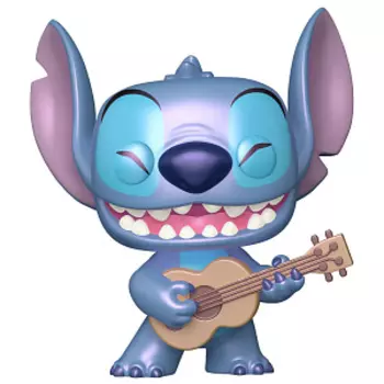Фигурка Funko POP Disney: Lilo & Stitch – Stitch With Ukulele (PRL) Exclusive (1044) (82880) (9,5 см)
