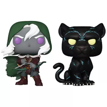 Фигурка Funko POP Games: Dungeons & Dragons S2 – Drizzt and Guenhwyvar (2 шт) (83721) (9,5 см)
