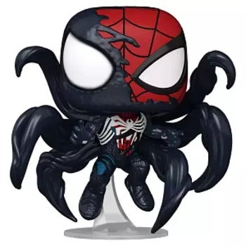Фигурка Funko POP Games Marvel: Spider-Man 2 – Adv Suit 2.0 Symbiote Takeover Bobble-Head Exclusive (1029) (82872) (9,5 см)