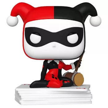 Фигурка Funko POP Heroes DC: Harley Quinn 30 - Harley Queen w/Cards (Exc) (454) (66318)