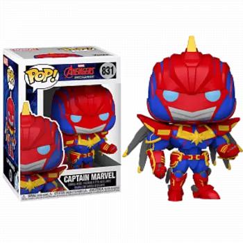 Фигурка Funko POP Marvel Avengers: Mech Strike – Captain Marvel (55235)