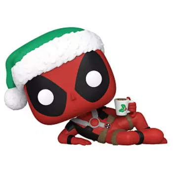 Фигурка Funko POP Marvel: Holiday S4 – Deadpool Bobble (1442) 80035 (9,5 см)