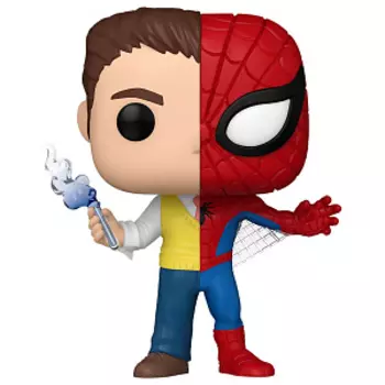 Фигурка Funko POP Marvel: Split – Peter Parker/Spider-Man Bobble-Head (1432) (80892) (9,5 см)